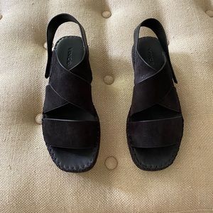 Vince Leather Espadrilles!